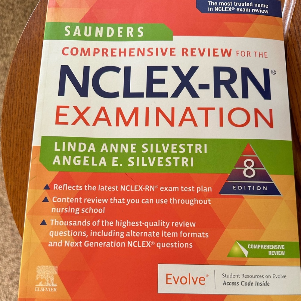 Brand new Saunders Comprehensive Review for the NCLEX-RN Examination.